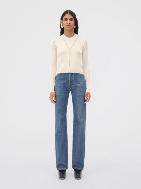 Bottega Veneta lightweight silk jumper