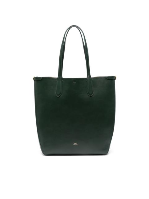 Polo Ralph Lauren leather buckle-detail tote bag