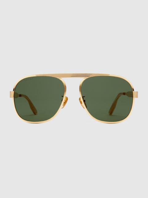 GUCCI Navigator frame sunglasses