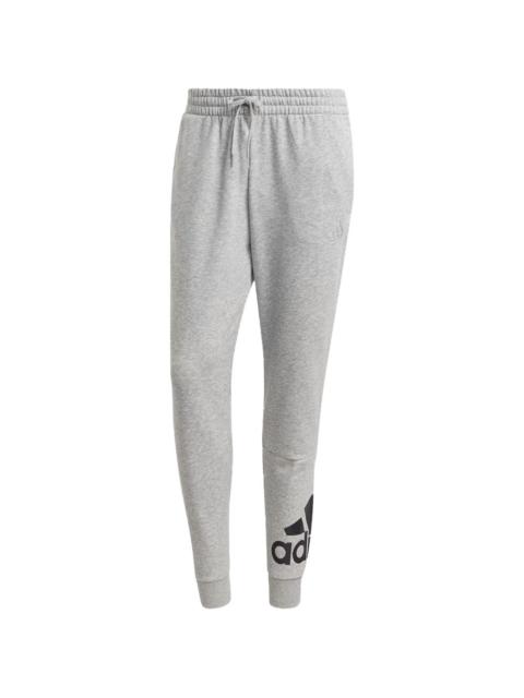 adidas Essentials tapered-cuff logo track pants