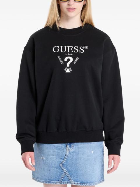 GUESS USA embroidered sweatshirt