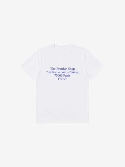 The Frankie Shop Tfs Saint-Claude T-Shirt - White/Blue