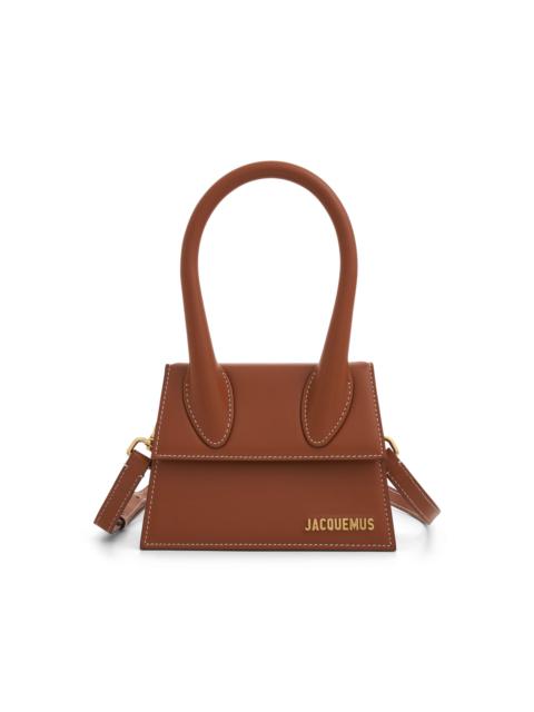 Le Chiquito Moyen Leather Bag in Light Brown