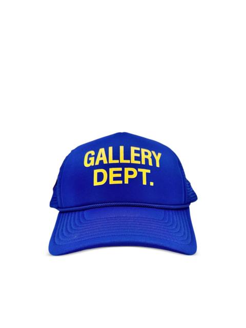 GALLERY DEPT. logo-patch trucker hat