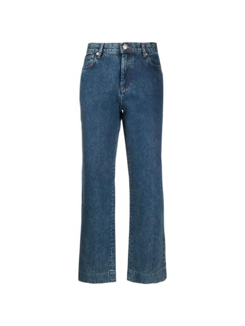 A.P.C. straight-leg cropped jeans