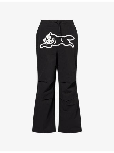 ICECREAM Running Dog Cotton Parachute Trousers
