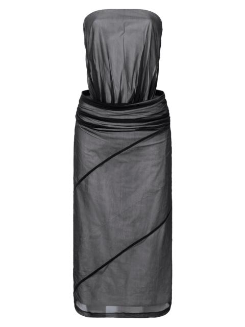 Proenza Schouler Women's Gwen Strapless Cut-Out Midi-Dress - Black