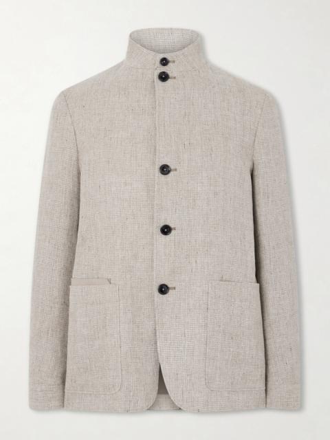 ZEGNA Textured-Linen Jacket