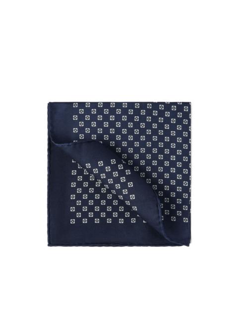 Brunello Cucinelli silk pocket square scarf