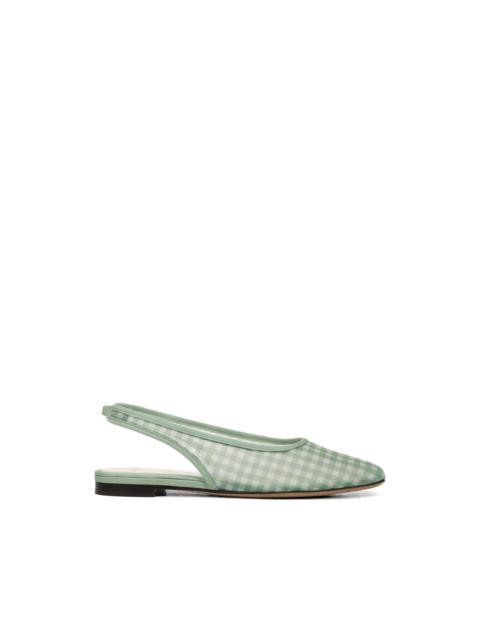 Vince Daphne gingham sandals