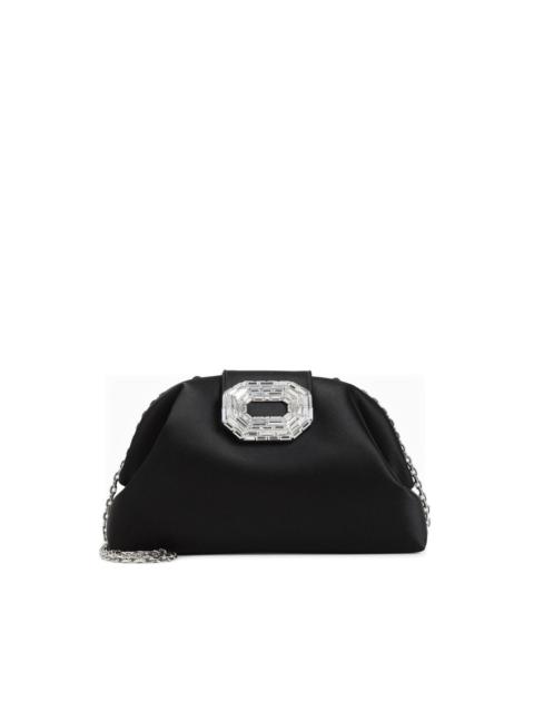 beaded-embellished clutch bag