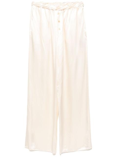 FERRAGAMO satin trousers