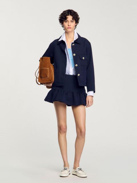 Sandro JACKET WITH OFFICER BUTTONS