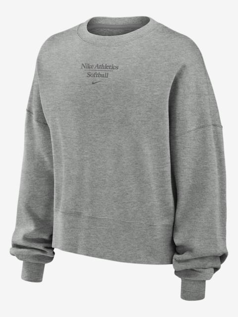 Nike Nike Phoenix Fleece Women's Softball Crew-Neck Sweatshirt