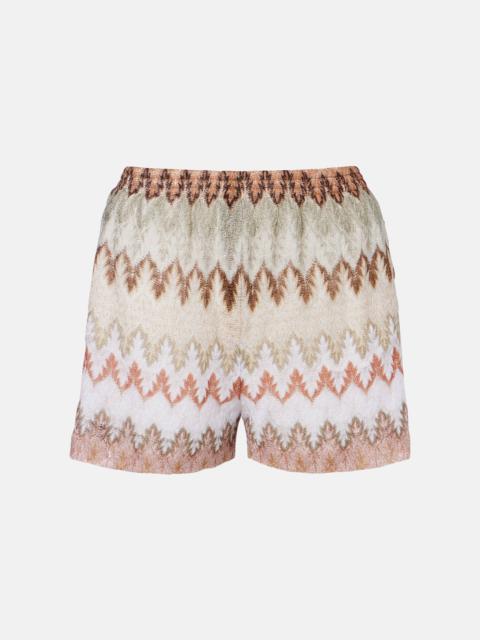 Missoni Lamé shorts