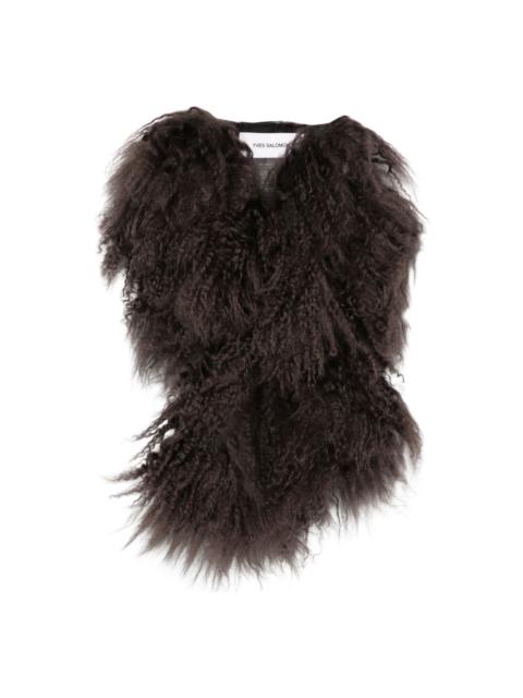 Yves Salomon shearling-fur scarf