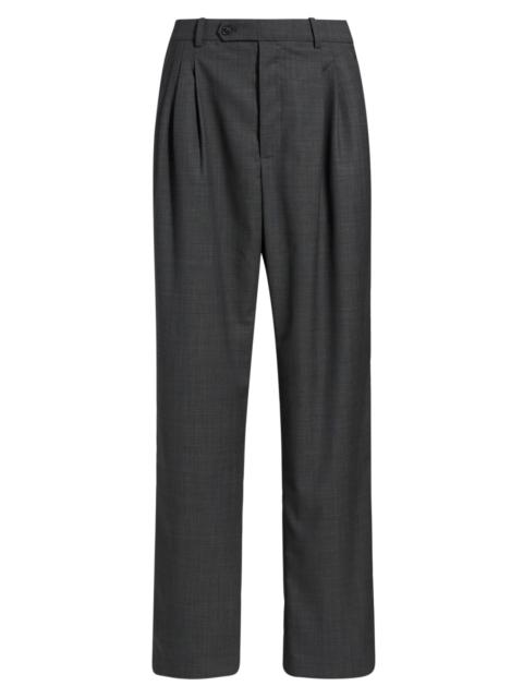 RONNY KOBO Women's Soprano Wool-Blend Pants - Dark Grey
