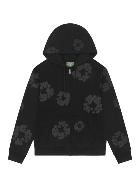 DENIM TEARS Mono Cotton Wreath Zip Hoodie "Black" DT621