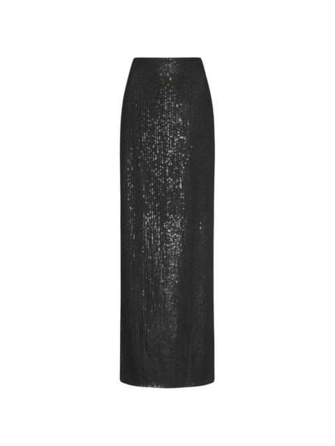 ROSETTA GETTY sequinned maxi skirt
