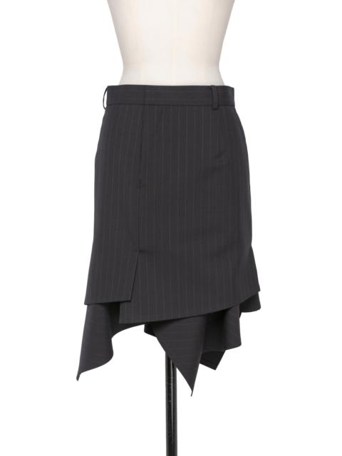 sacai Chalk Stripe Skirt