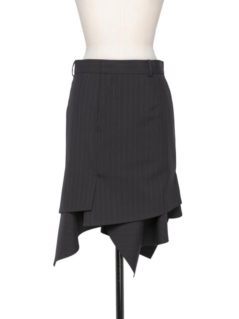 Chalk Stripe Skirt