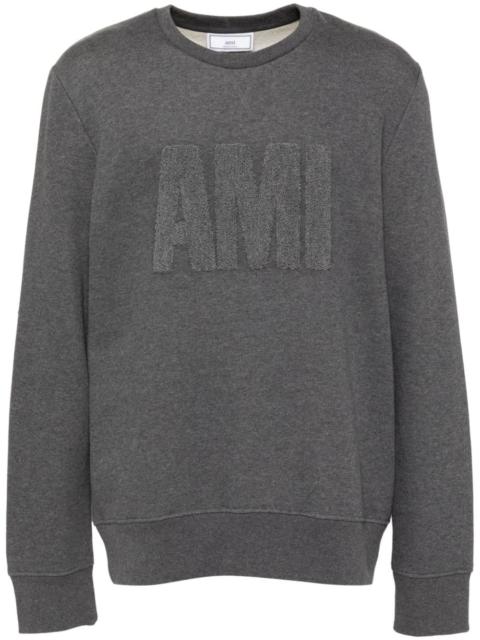AMI Paris logo patch sweatshirt