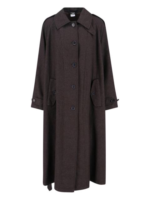 Aspesi VIRGIN WOOL BLEND TRENCH COAT