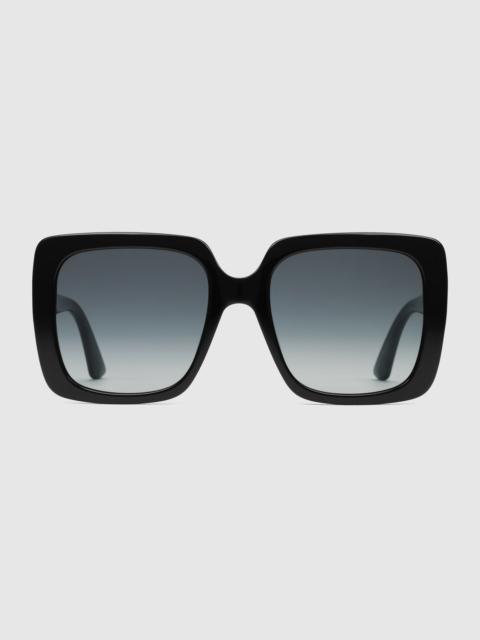 GUCCI GG0418S Oversize rectangular sunglasses