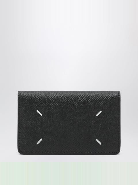 Maison Margiela Black Four Stitches Card Holder