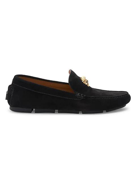 VERSACE Medusa Head plaque loafers