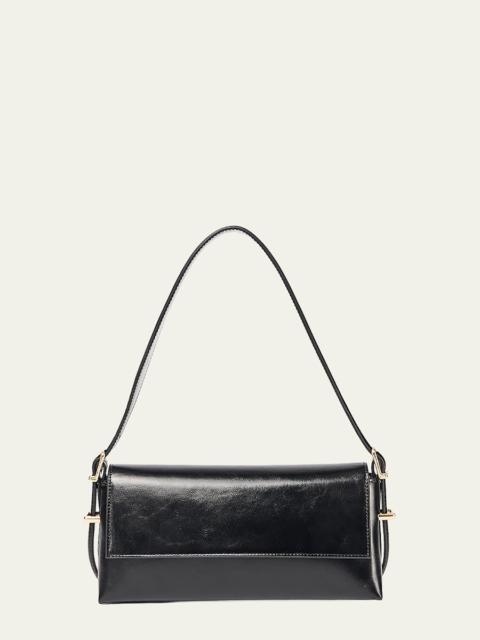 SIMKHAI Atlas Moto Leather Shoulder Bag