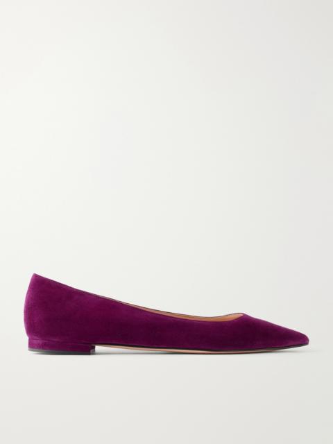 Gianvito Rossi Gianvito Suede Ballet Flats