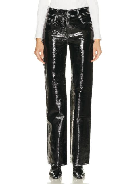 Sandy Patent Leather Pant