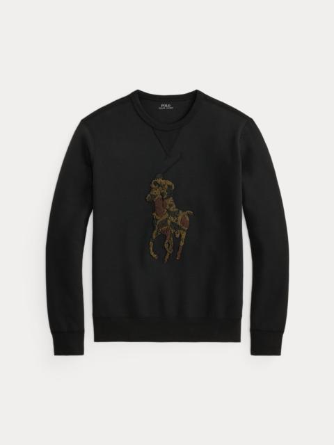 Polo Ralph Lauren Camo Big Pony Double-Knit Sweatshirt