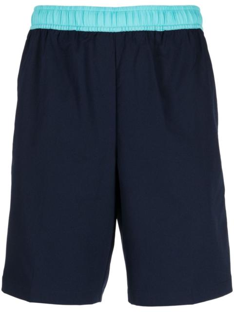LACOSTE elasticated-waist track shorts