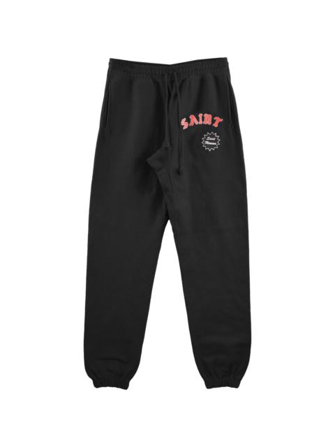 logo-print cotton track pants