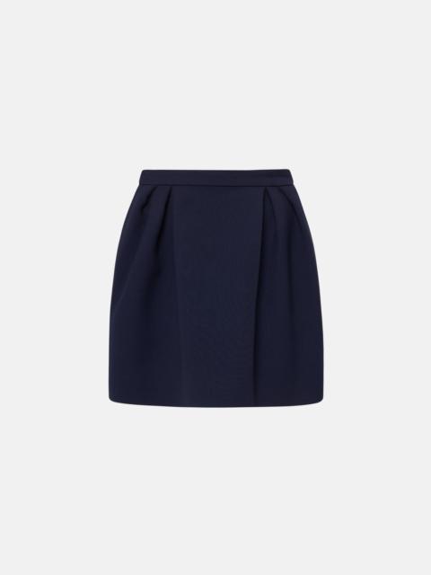 Alessandra Rich WOOL MINI SKIRT WITH POCKETS