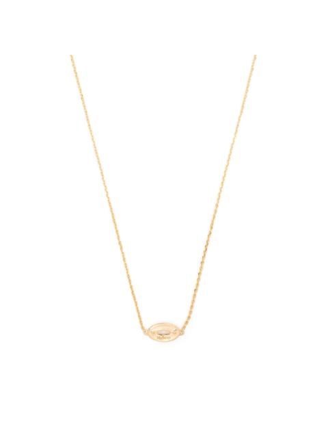 Mulberry Bayswater gold-plated necklace