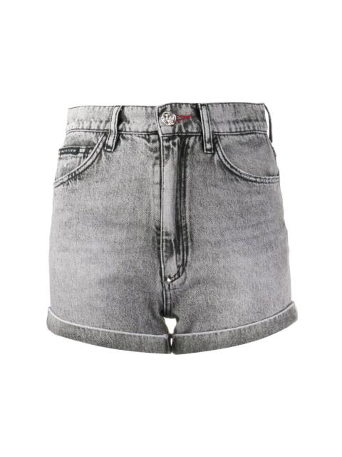 PHILIPP PLEIN Hot Pants denim shorts