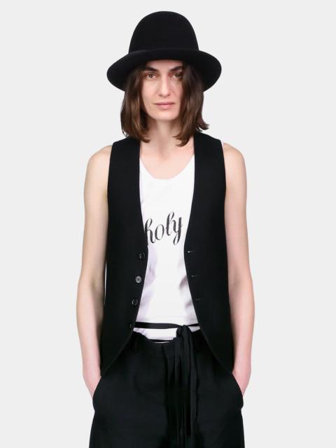 Ann Demeulemeester Charlotte Slouchy Waistcoat