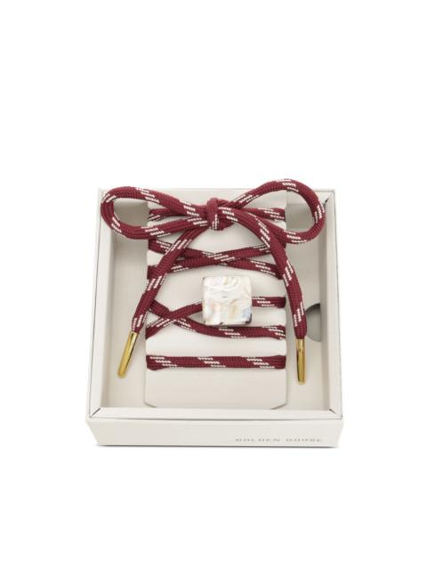 Golden Goose striped shoelaces