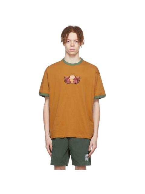 BRAIN DEAD Brown Cotton T-Shirt