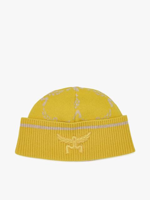 MCM Lauretos Beanie in Wool and Recycled Cashmere