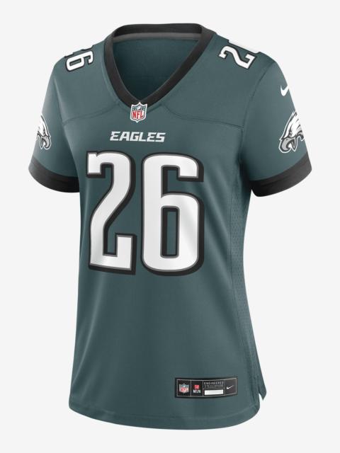 Saquon Barkley Philadelphia Eagles Women's Nike NFL Game Football Jersey