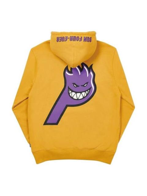 PALACE PALACE Spitfire Live To Bun Hood Printing Hooded Sweater Unisex Yellow P19HD017