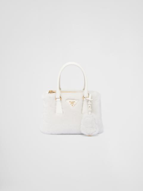 Prada Prada Galleria shearling mini-bag