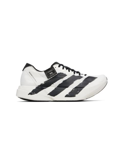 Y-3 Gray & Black Adios Pro 4 Sneakers