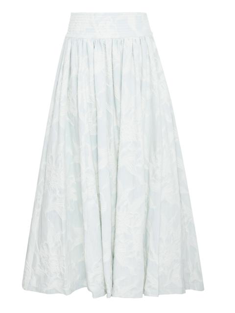 Zimmermann WONDERLAND DENIM SKIRT