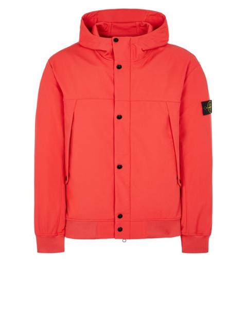 Stone Island 40227 LIGHT SOFT SHELL-R_e.dye® TECHNOLOGY IN RECYCLED POLYESTER RED