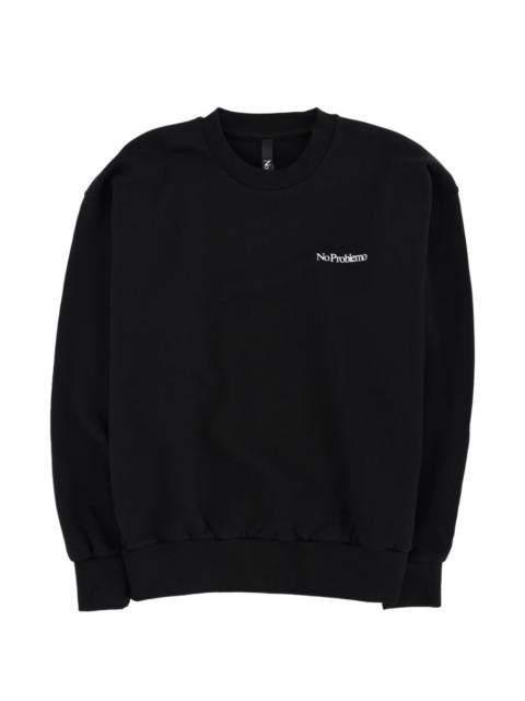 No Problemo logo-detail sweatshirt